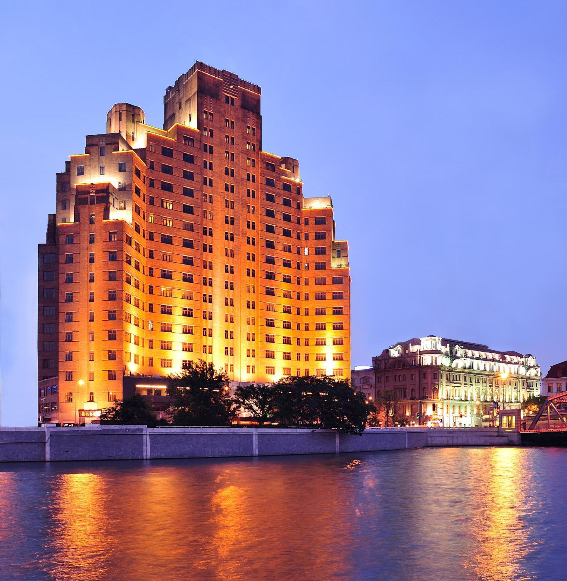 Broadway Mansions Hotel - On The Bund Xangai Exterior foto