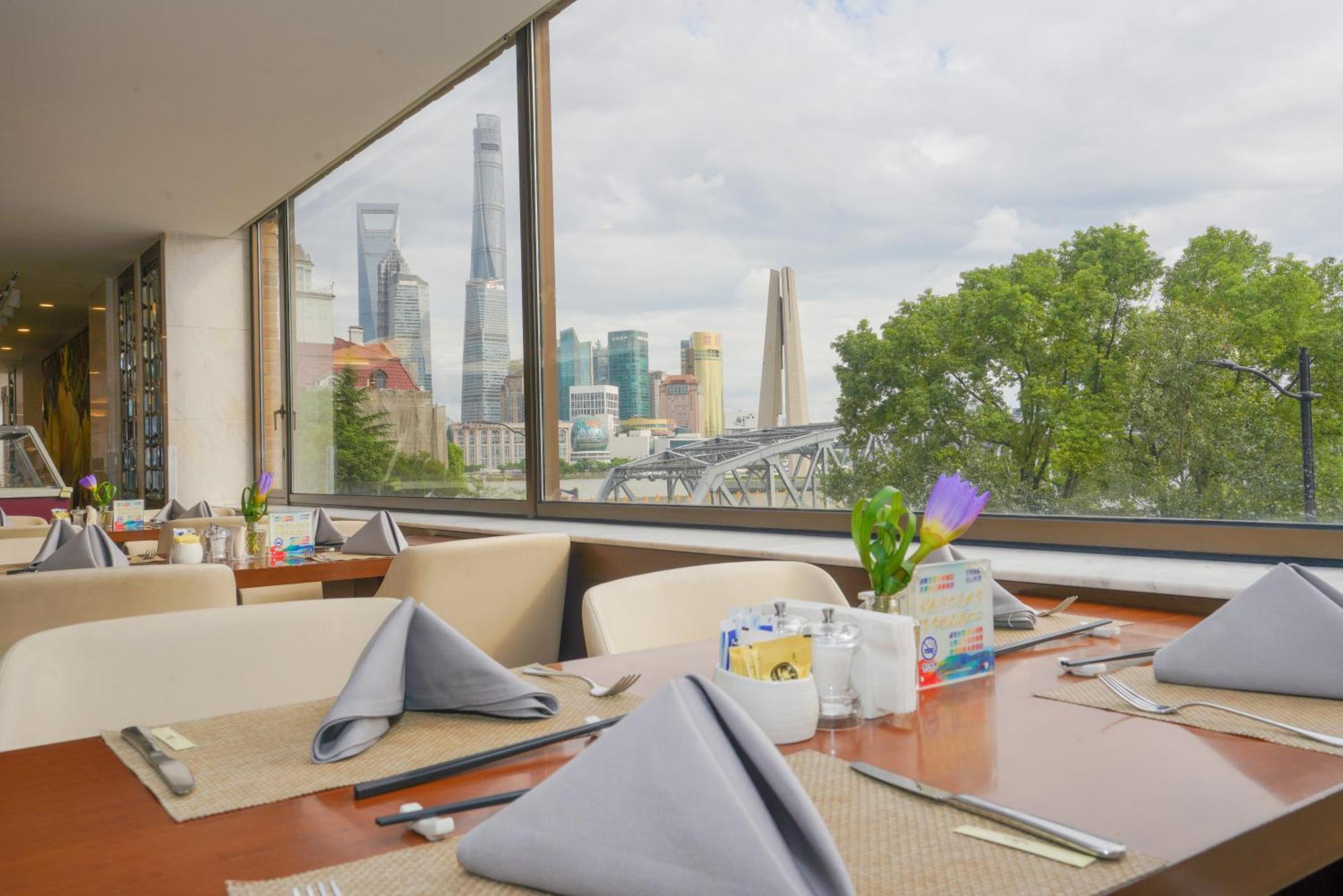 Broadway Mansions Hotel - On The Bund Xangai Exterior foto